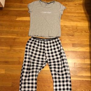 Women’s Calvin Klein pajamas XL